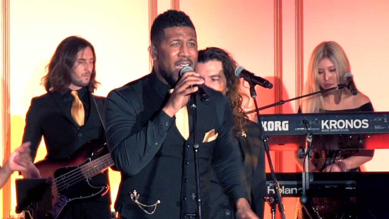 Liquid Blue Band Perform at Boston Wedding with Daniel on Vocals