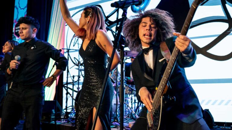 Liquid Blue Wedding Band Bassist Felipe