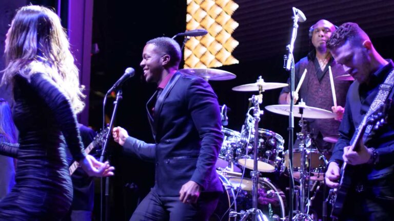 Shades of Blue Wedding Dance Band with Rashad on Vocals